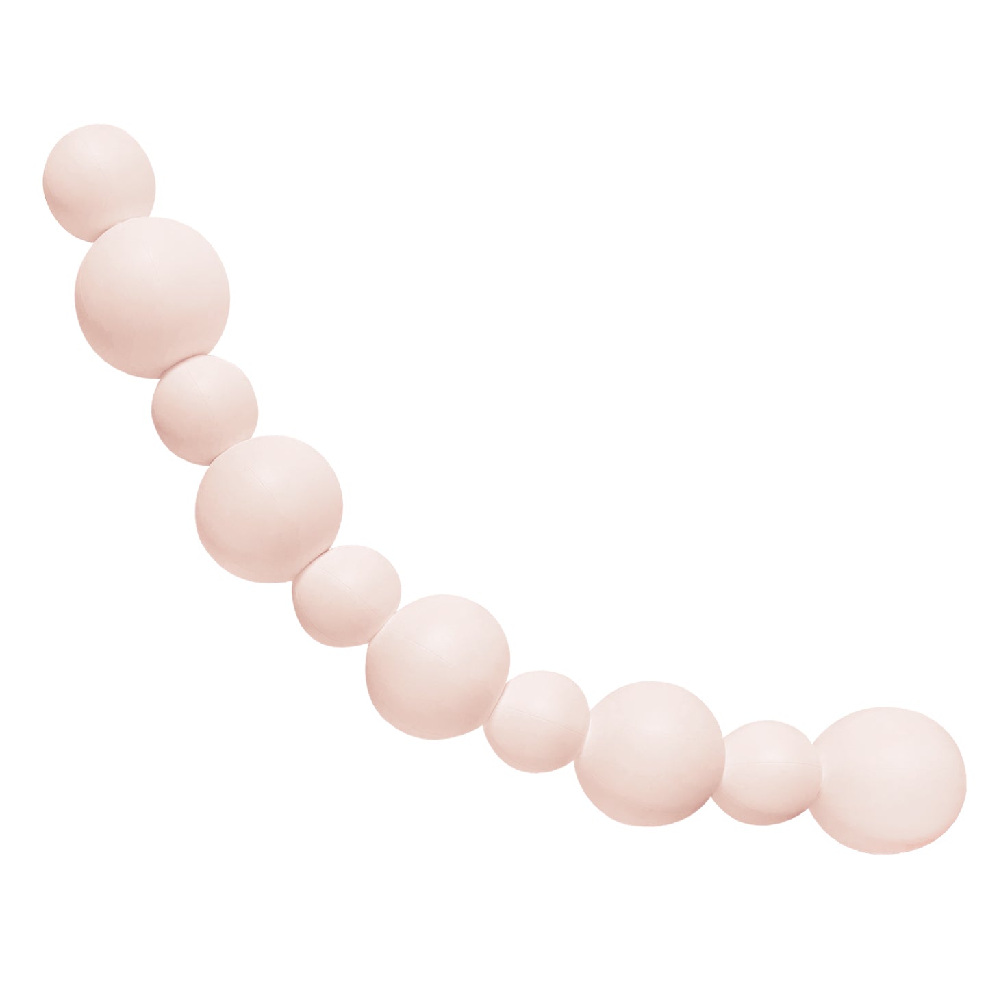 Balloon Garland: 10-Cluster Strand in Blush (Matte) • FINAL SALE