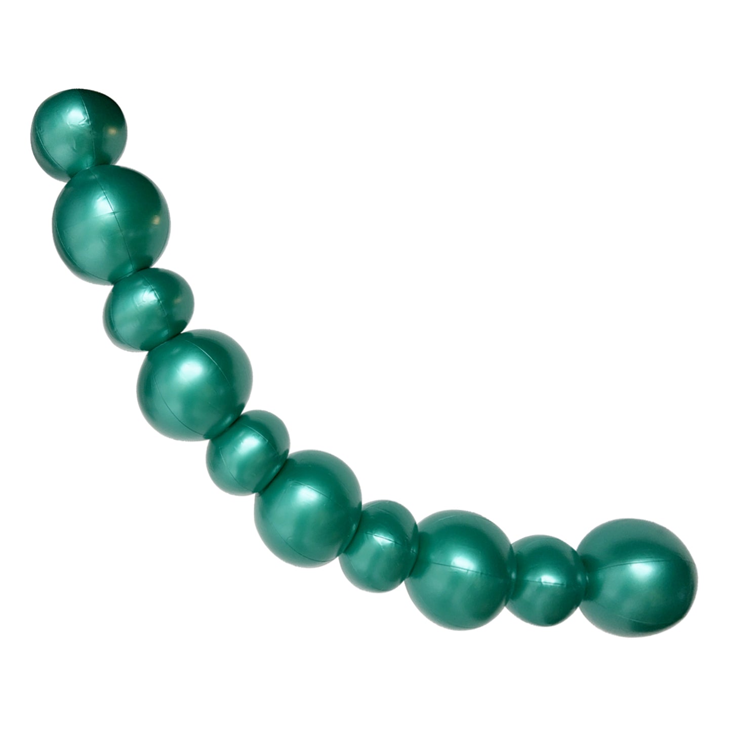 SHIPS NOW •Balloon Garland: 10-Cluster Strand in Emerald Pearl • FINAL SALE