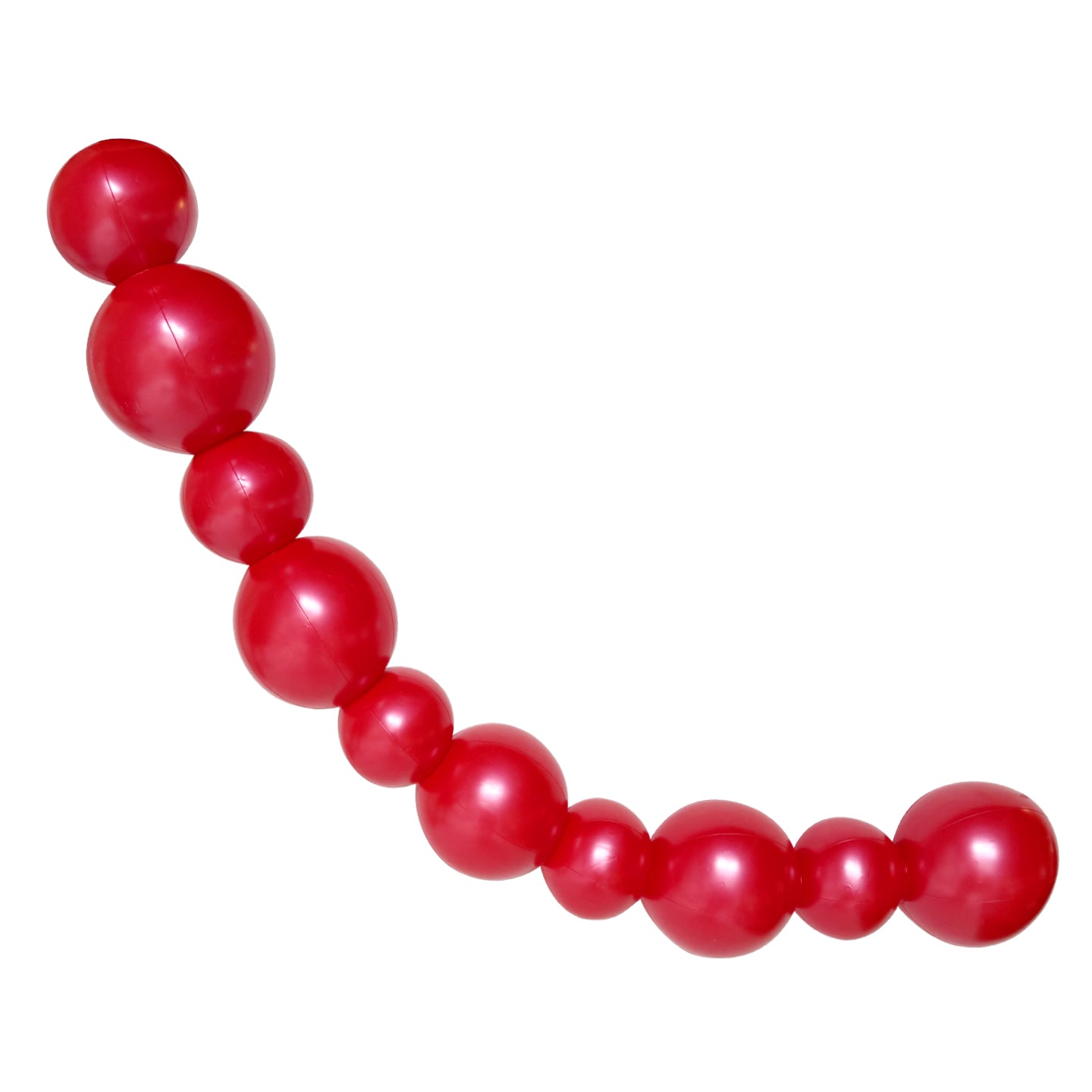 SHIPS NOW • Balloon Garland: 10-Cluster Strand in Ruby Pearl • FINAL SALE