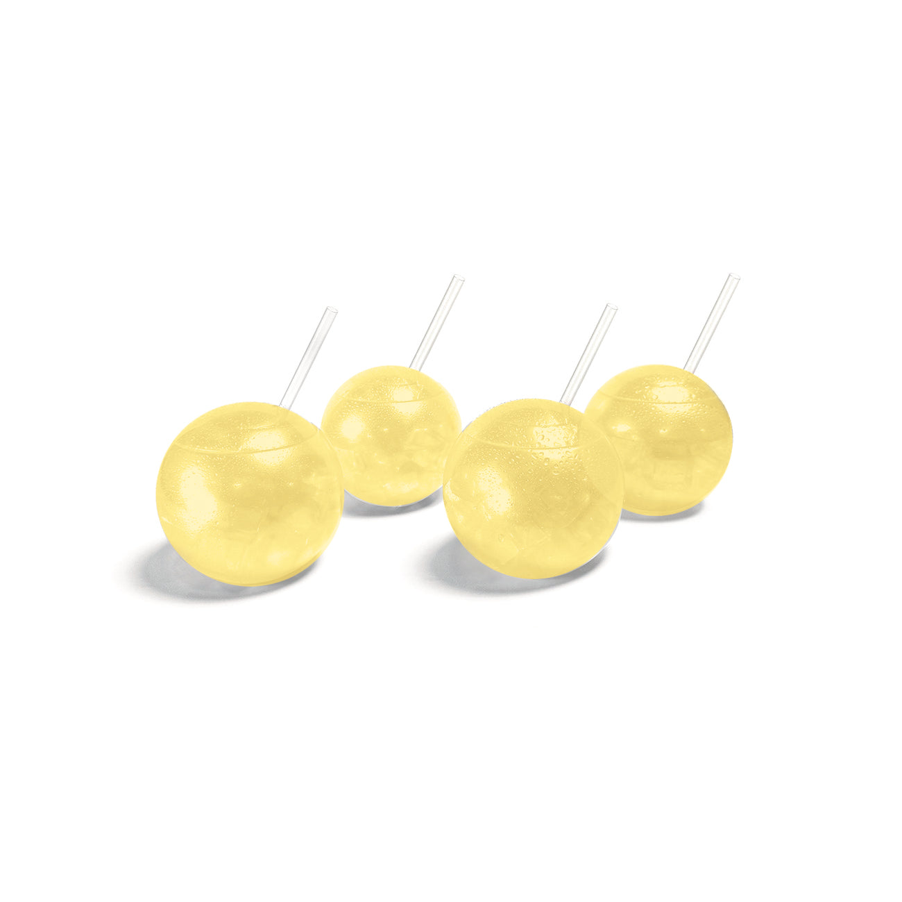 the YELLOW Tumbler Drink Set