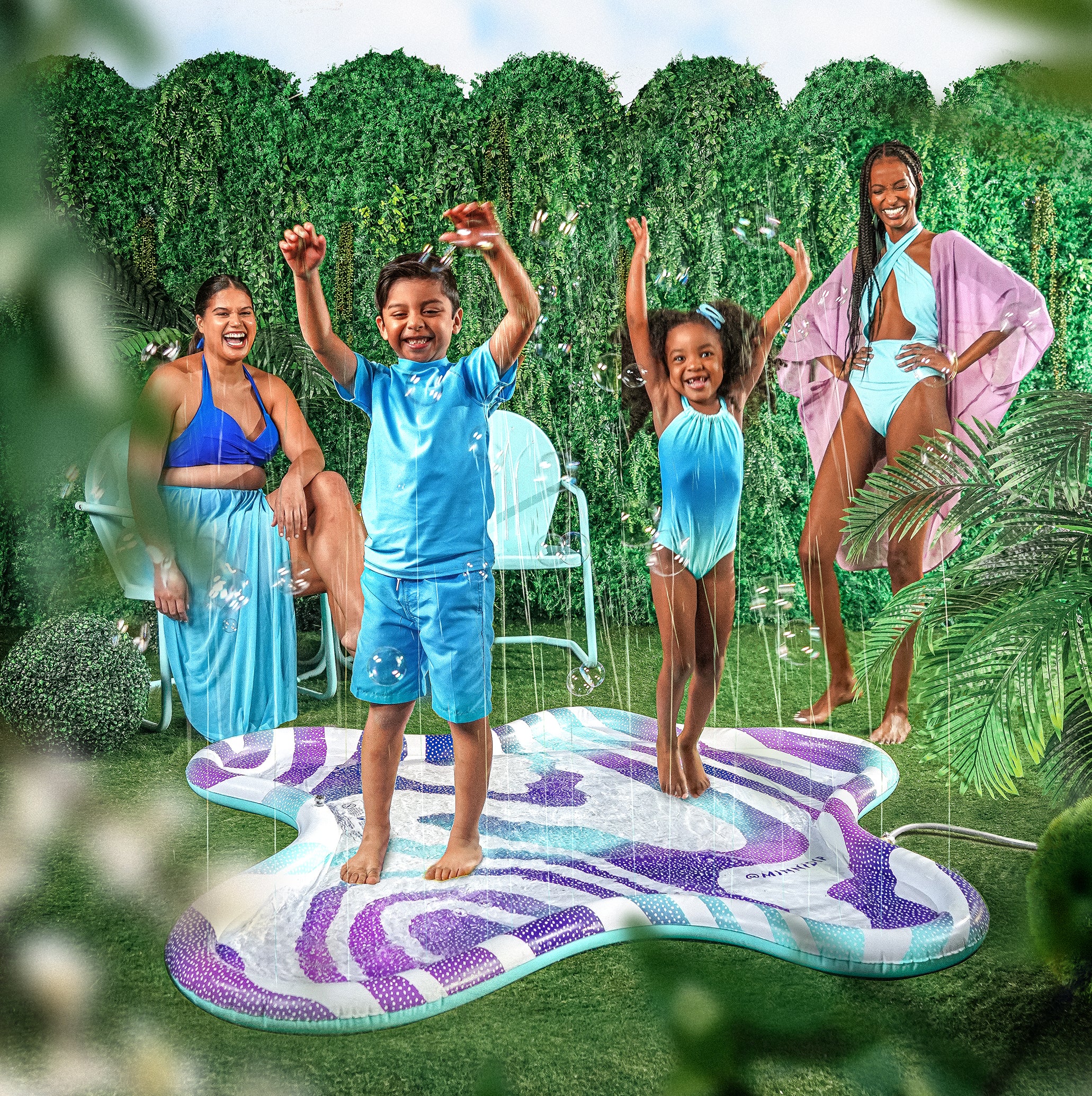 Inflatable Pool Mini Dip Splash Pad SplashEZ 3-in-1 Splash Pad
