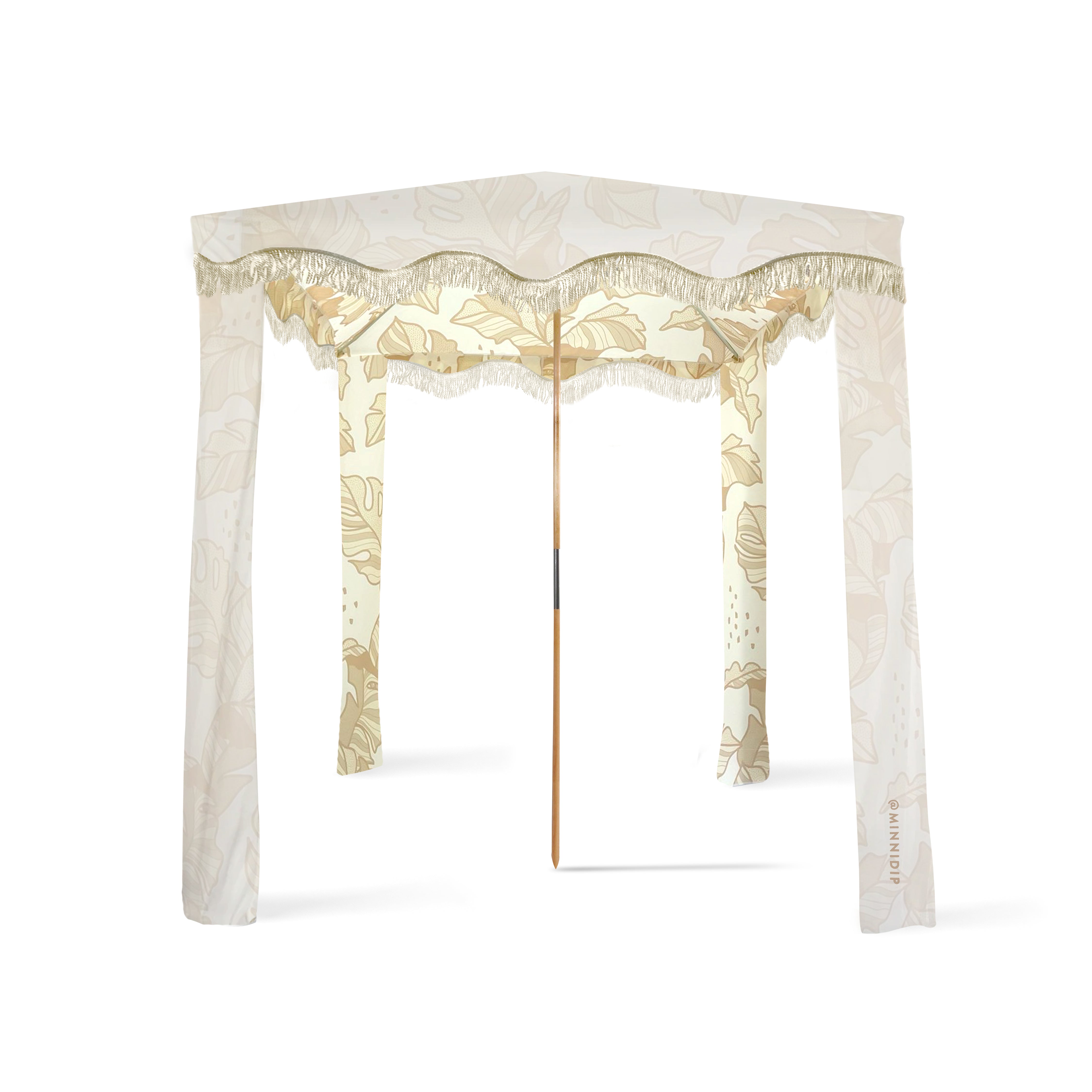 the RATTAN PALMS Beach Cabana