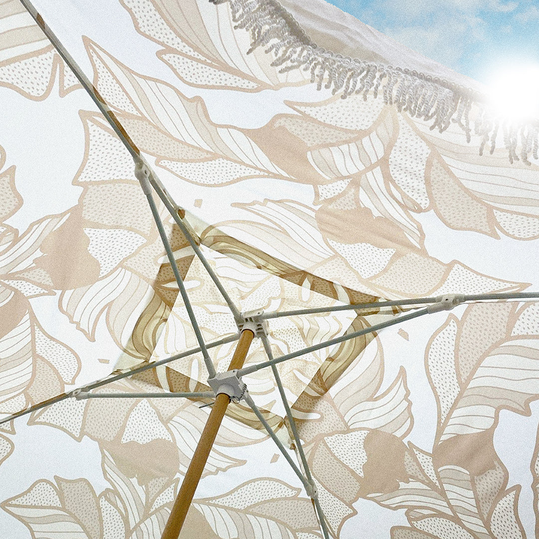 the RATTAN PALMS Beach Cabana