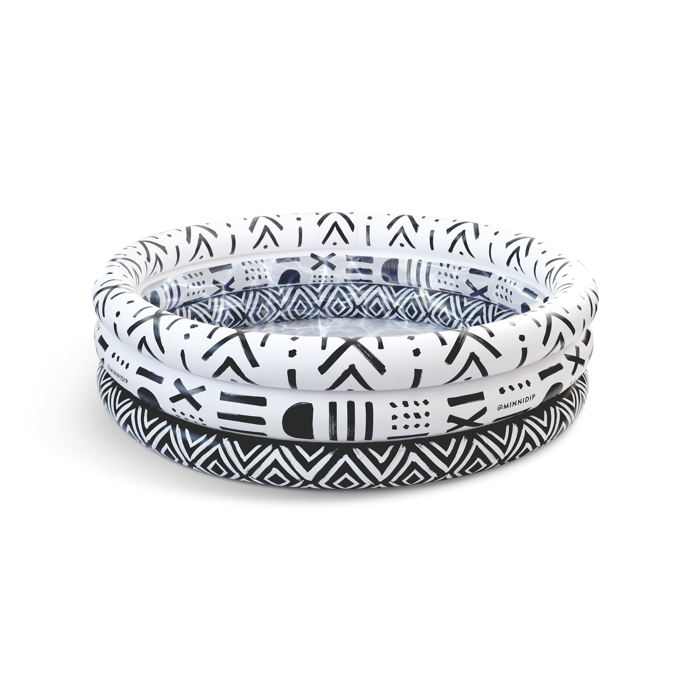 the DIPPED IN INK luxe inflatable pool