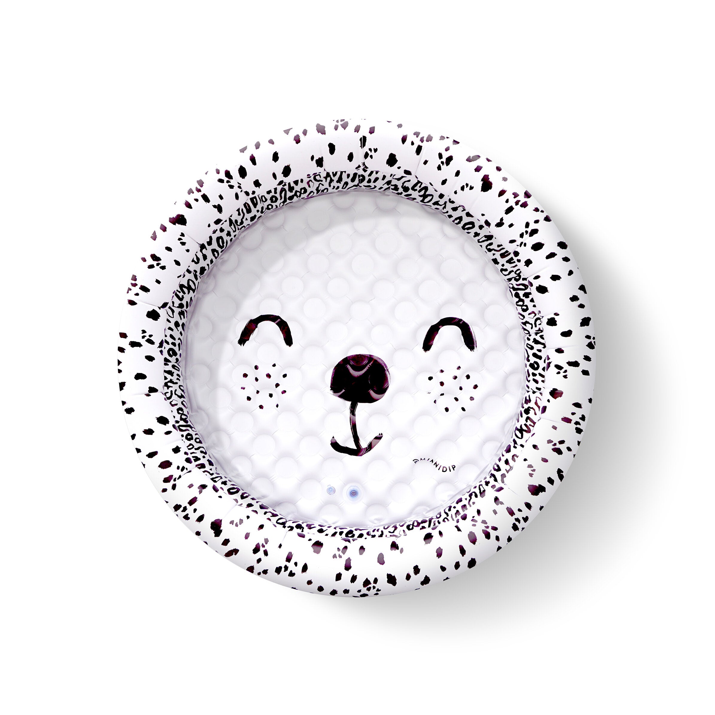 the SPOTTED STRIPES MINNI-MINNI luxe inflatable pool