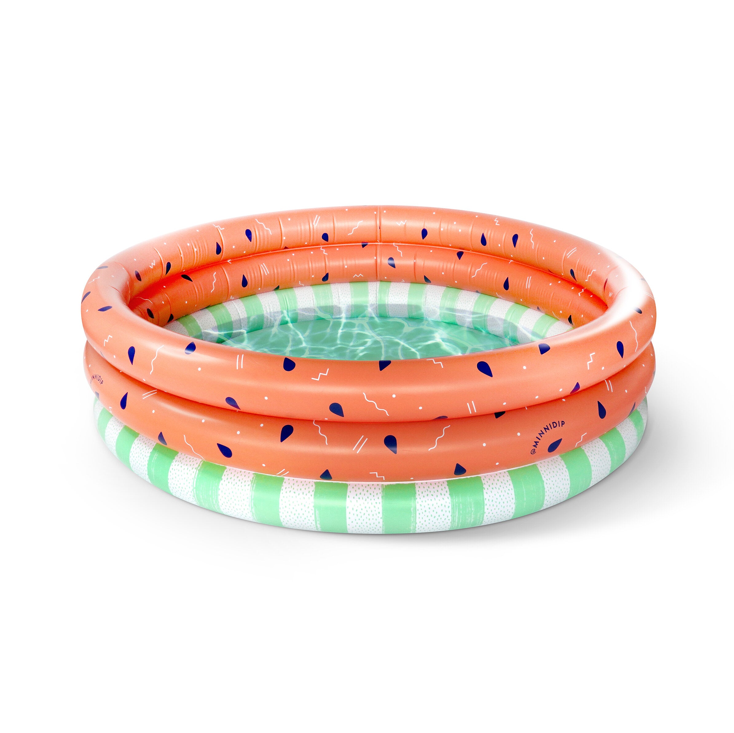 the SLICE OF CONFETTI luxe inflatable pool