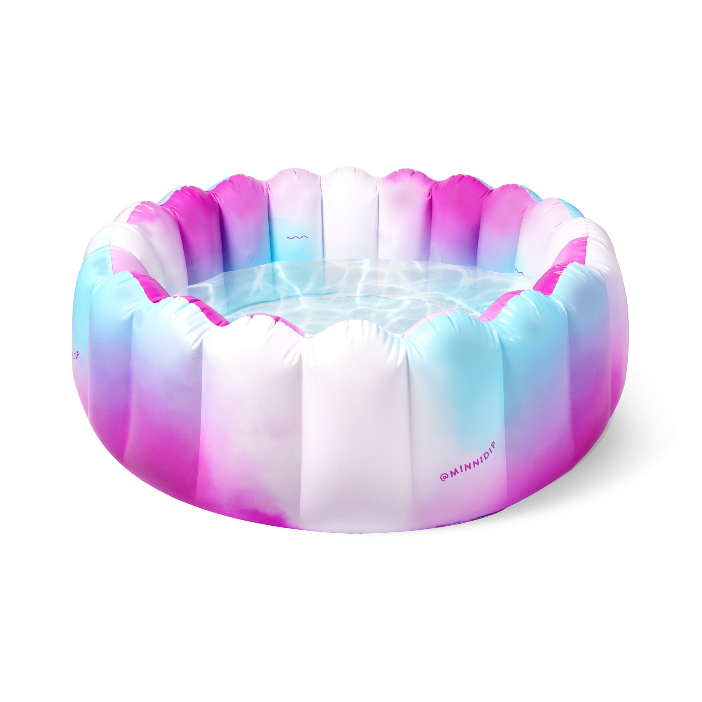 the OMBRÉ ALL DAY luxe inflatable pool