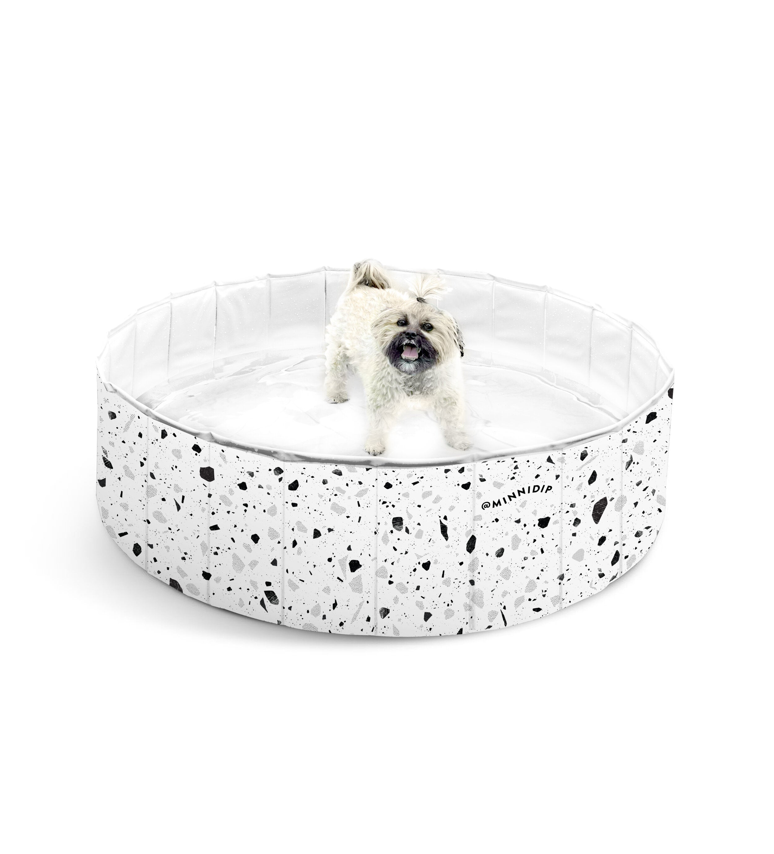 the SPECKLED TERRAZZO PUP DIP™ dog pool