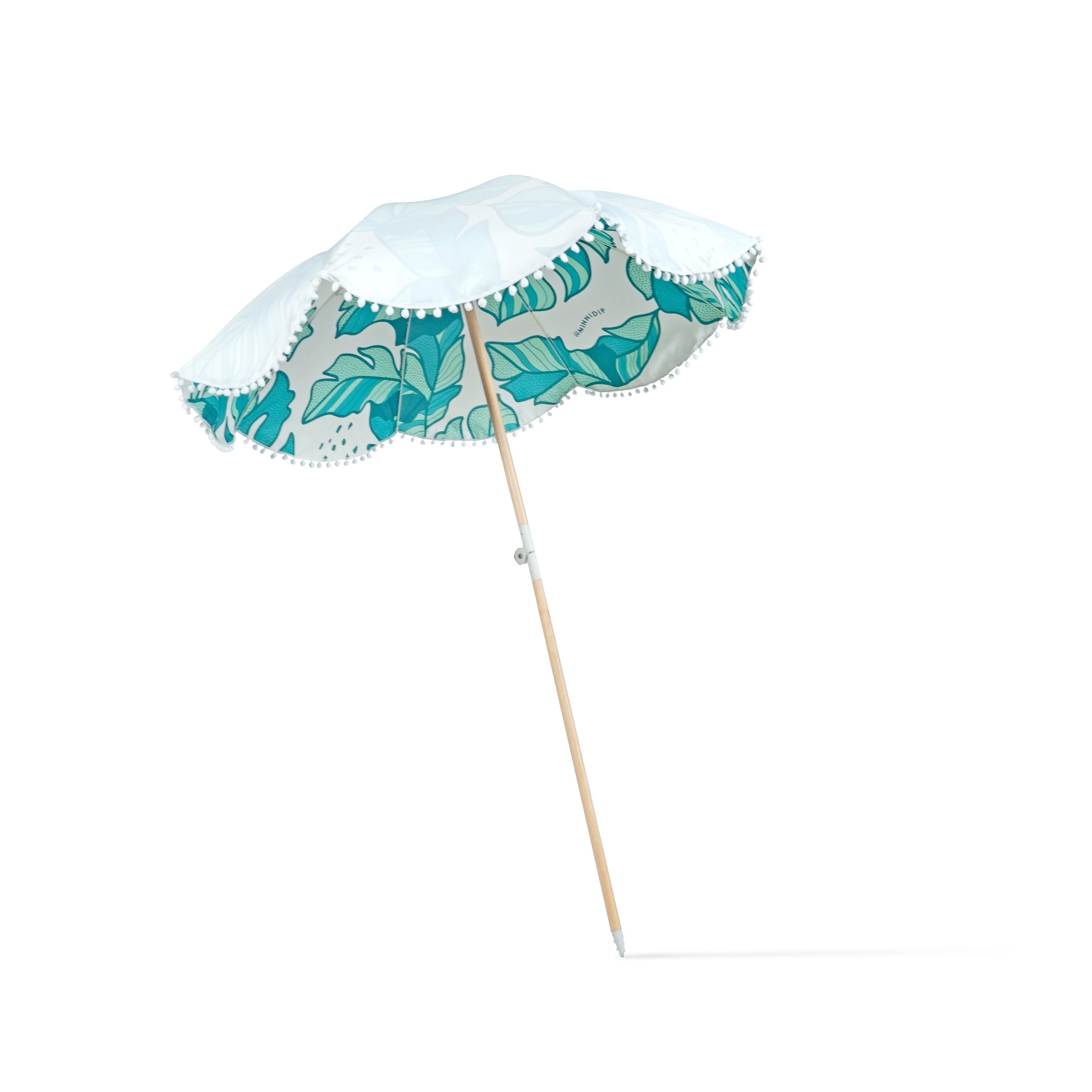 the TROPICAL PALMS Beach Umbrella